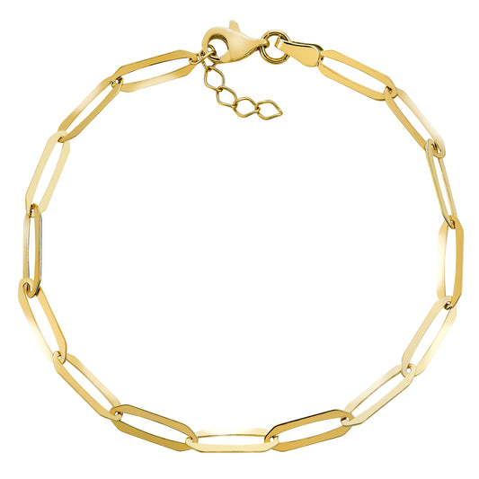 Armband aus 375/- Gelbgold – Ankerkette mit stilvollem Glanz