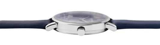 Akzent Exclusive Damenarmbanduhr mit Lederimitationsband